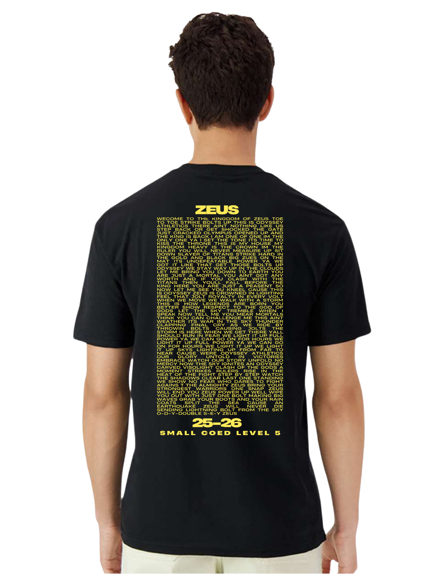 Zeus Lyric Tee