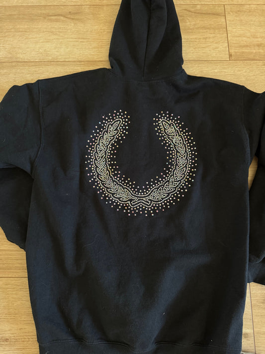 Bling Wreath (Zip Hoodie)
